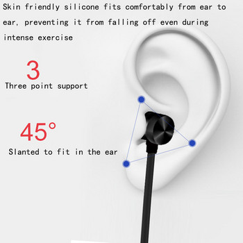 Метални магнитни безжични Bluetooth 4.1 слушалки Спортни слушалки Слушалки Слушалки за игри Слушалки с микрофон за всички телефони
