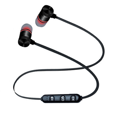 Μεταλλικά μαγνητικά ασύρματα Bluetooth 4.1 Ακουστικά Αθλητικά Ακουστικά Ακουστικά Ακουστικά Ακουστικά για παιχνίδια με μικρόφωνο για όλα τα τηλέφωνα