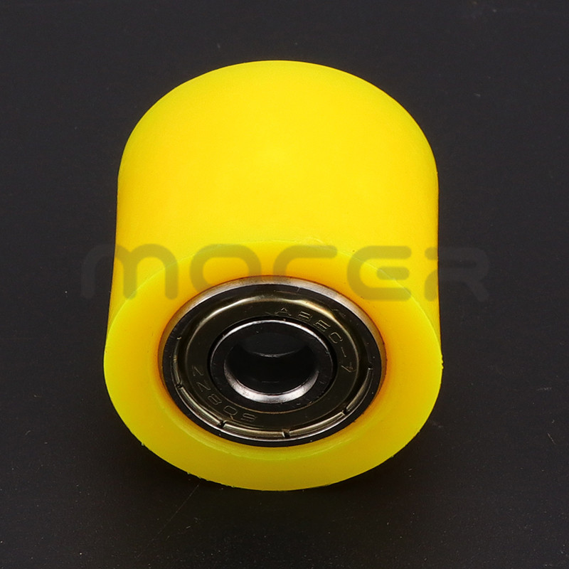 8 mm 10 mm įtempiklio rato kreiptuvas varančiosios grandinės ritinėlio skriemulio rato slankiklis, skirtas BSE CRF CR XR purvo duobės motociklo motokroso ATV motociklui