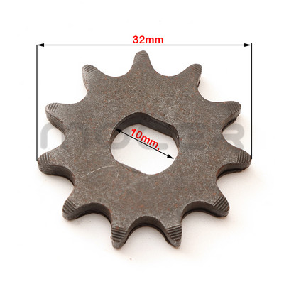 2 vnt / siunta T8F/25H 11T 11 danties žvaigždutė 8mm/10mm, skirta skustuvui EVO IZIP 500W 1000W elektriniam paspirtukui