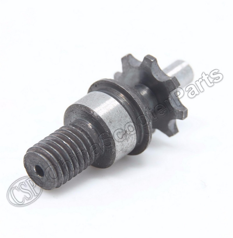 6 7 8 Dantis 6T 7T 8T priekinis krumpliaratis 47CC 49CC Mini Moto Pocket Dirt Pike ATV 25H T8F 10MM sriegis