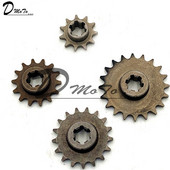 Pinion cutie de viteze față T8F 11 14 17 20T 20 dinți pinion pentru 47cc 49cc Minimoto Mini Dirt Pit Bike ciclomotor scooter