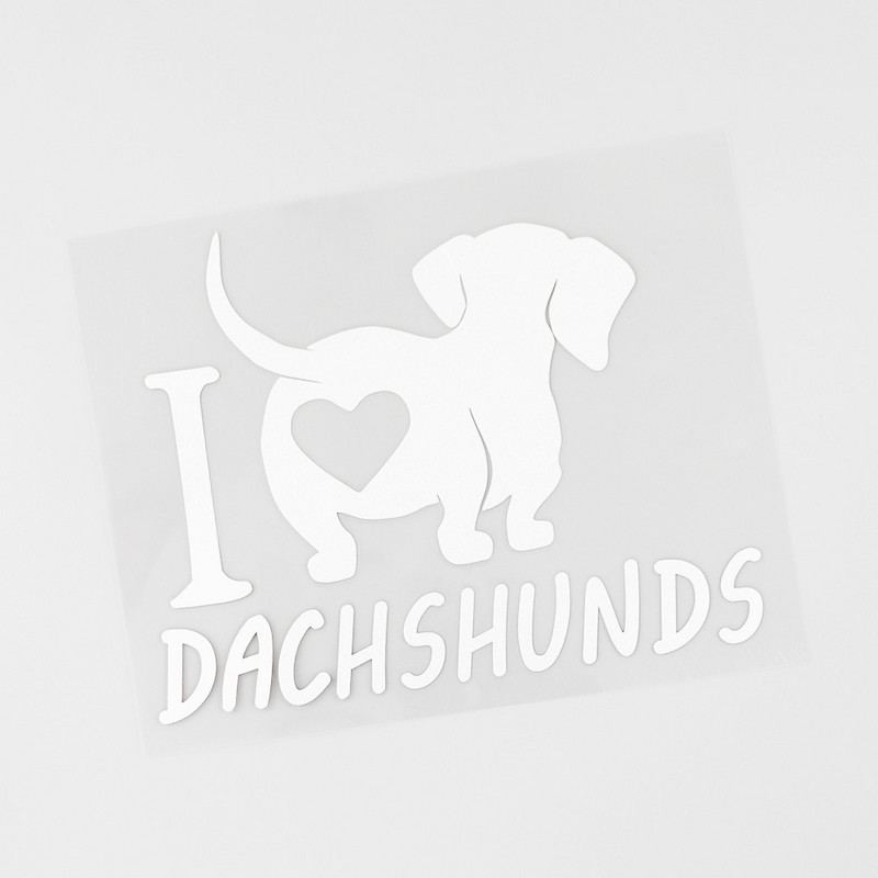 14,8CMX11,5CM Fun Ma armastan Takside Vinüülist Loomade Autokleebis Kleebis Must/Hõbedane Dodge`i jaoks