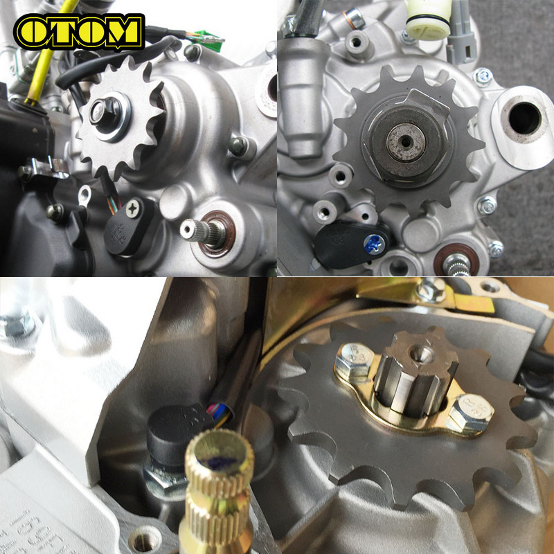 Motociklo priekinė žvaigždutė variklio grandinės ratas 520 530 13T 14T skirtas ZONGSHEN NC250 NC450 CB250-F CB250D-G AVANTIS MOTOLAND BRZ KAYO
