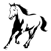 Naljepnica za osobnost automobila Naljepnice za modeliranje konja PVC modni branik za automobile Ukrasni dodaci Zaštita od sunca Vodootporna naljepnica