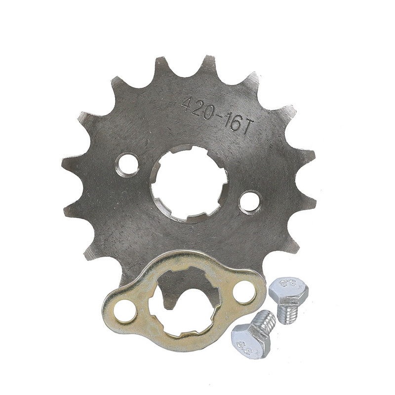 TDPRO Mootorratas 420 14/15/16T 20mm esimootori ketiratas 110cc 125cc Lifan SSR Taotao Dirt Bike jaoks