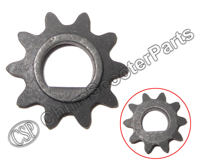 10 11 12 Hammas 10T 11T 12T 25H T8F D Tüüp 8MM 10MM Raseerija EVO X-Treme IZIP E Rollermootori ketiratas MY1020