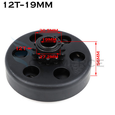 16/19/20/25,4 mm GO Kart Fun Centrifugal Automatic Clutch 3/4" 10/11/12/13/14/18T 420\350\428 Αλυσίδα για κινητήρα Minibike Karting