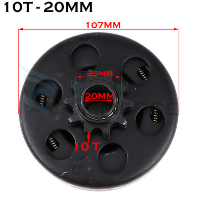 16/19/20/25,4 mm GO Kart Fun Centrifugal Automatic Clutch 3/4" 10/11/12/13/14/18T 420\350\428 Αλυσίδα για κινητήρα Minibike Karting