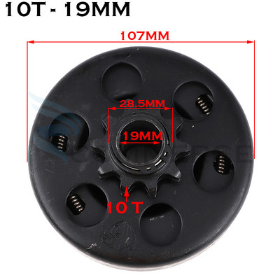 16/19/20/25,4 mm GO Kart Fun Centrifugal Automatic Clutch 3/4" 10/11/12/13/14/18T 420\350\428 Αλυσίδα για κινητήρα Minibike Karting