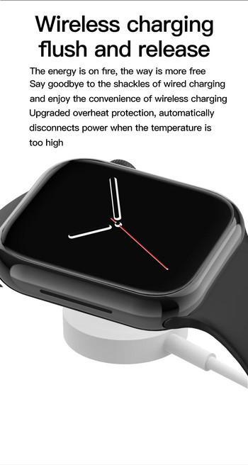 Έξυπνο ρολόι Γυναικείο 2023 Ultra Series 8 NFC Smartwatch Ανδρικό Bluetooth Κλήση αδιάβροχη ασύρματη φόρτιση οθόνη HD για Apple Watch 8