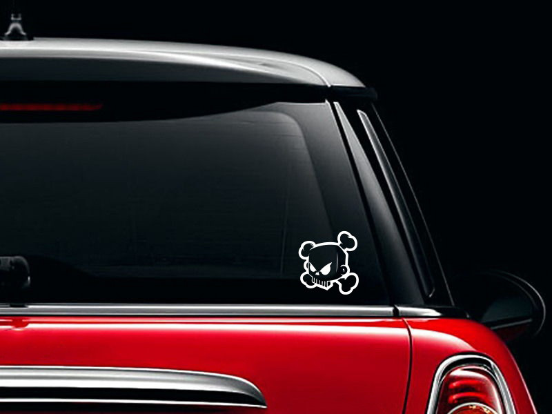 Ljutiti crtani lik Avatar Ken Block Lubanja Osobnost Naljepnice za automobil za naljepnicu za ukrašavanje karoserije