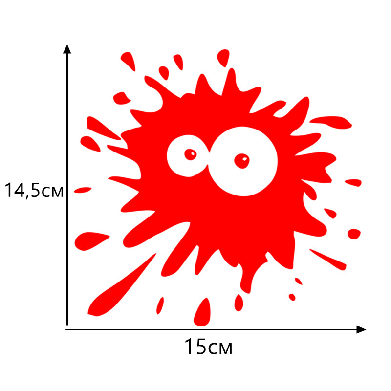 JuYouHui välistarvikute kleebis Huvitavad templi autokleebised ja kleebised Veekindel isikupärastatud kleebis PVC 15 cm