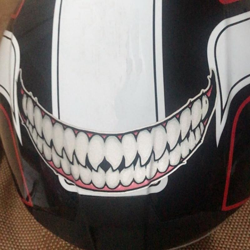 JuYouHui eksterjero priedų lipdukas šalmo lipdukas „pasidaryk pats“ papuošk automobilio stilių ir lipdukai, lipnūs motociklams