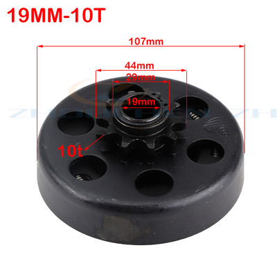 Αξεσουάρ μοτοσικλέτας Clutch Karting 10 \11\12\13\14\18Tooth 420\35\428 Chain For GO Kart Dirt Pit Bike Motor Touring Motocross