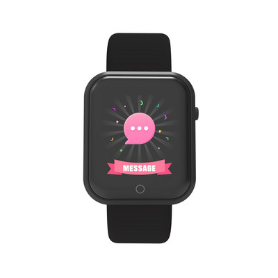 Smartwatch Sport Fitness Tracker Men Put Photo Sleep Fitness Message Reminder 1.44 Inch Dial Iwo