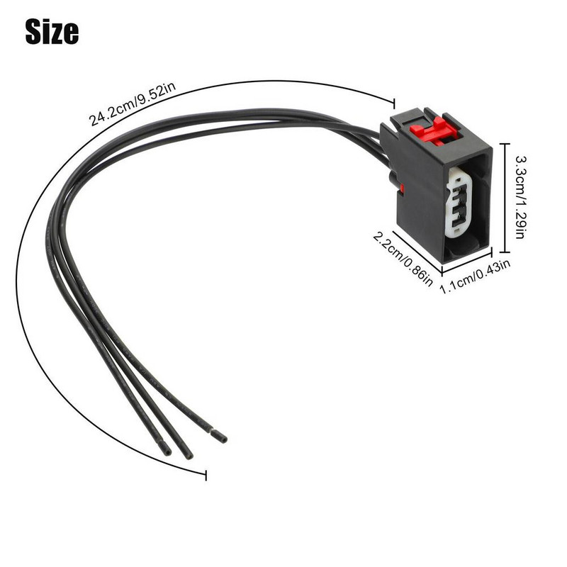Automobilio priekinio posūkio signalo jungties kištuko laidai, tinkami Jeep Wrangler JK 2007-2018 Jeep Jk 68065016AB Priedai drop