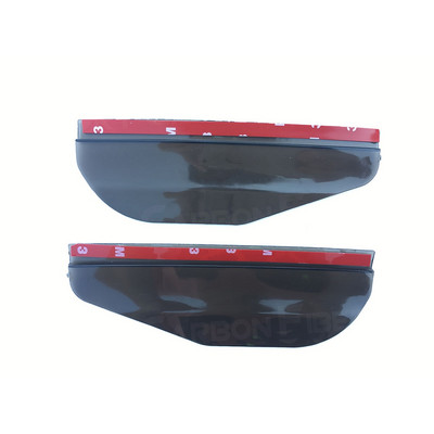 2 vnt Universalaus automobilio galinio vaizdo veidrodžio lietaus antakių automobilio automobilio galinio vaizdo šoninio lietaus skydo sniego apsauga nuo saulės skydelio gaubto apsauga PVC