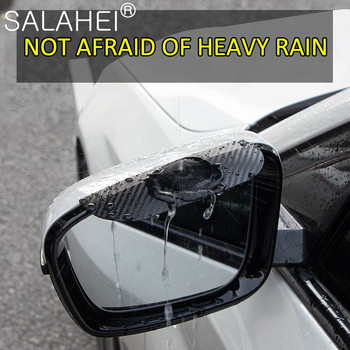 2 τμχ ABS Καθρέφτης Αυτοκινήτου Πίσω Κάλυμμα Βροχής Φρυδιών Αδιάβροχο για Toyota Land Cruiser 200 Prado FJ150 RAV4 Corolla Camry Highlander