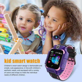 Παιδικό έξυπνο ρολόι, αγόρια κορίτσια Ψηφιακό αδιάβροχο έξυπνο ρολόι, μαθητικό ρολόι τοποθεσίας τηλεφώνου Βίντεο για μαθητές αγόρια κορίτσια σε εξωτερικούς χώρους
