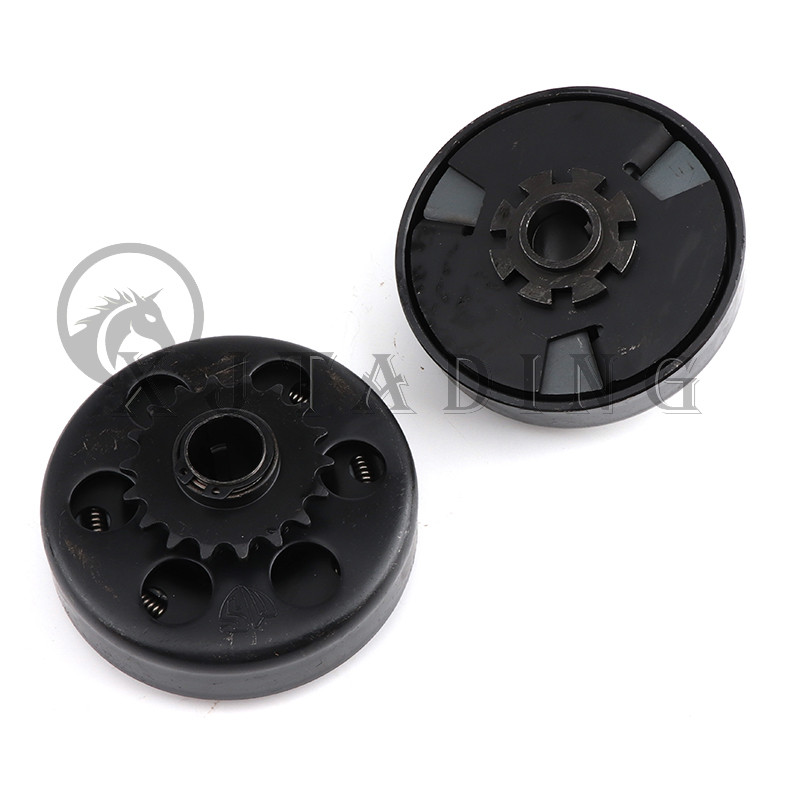 19 mm 20 mm 18T išcentrinė automatinė sankaba 18 dantų 35 grandinė, skirta GO Kart Fun Karting Minibike variklio sankabos pavaros žvaigždutė