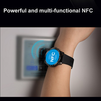 AMOLED Смарт часовник за мъже 400mAh GPS NFC Bluetooth разговор IP68 Водоустойчив фитнес спорт Смарт часовници за жени IOS Android телефон 2023