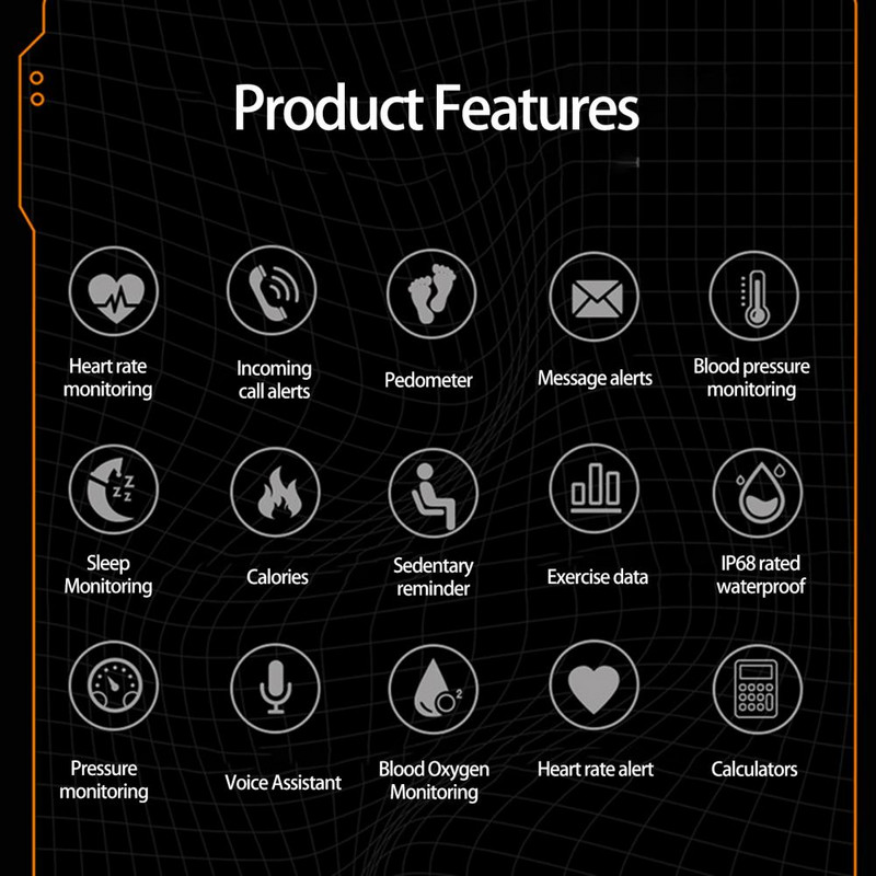 C20 Pro 2023 New Military Smart Watch Men IP68 Outdoor Sports Fitness Tracker 24H Health Monitor Smartwatch για Android IOS