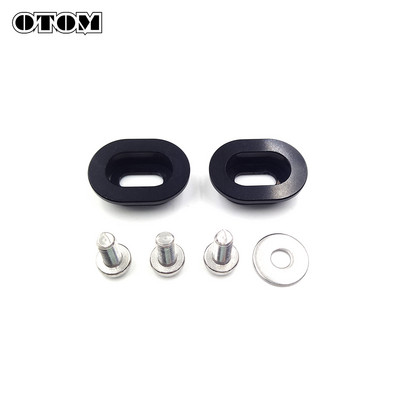 OTOM 2vnt motociklų grandinės slankiklių poveržlės, aliuminio CNC apdirbimo poveržlė, skirta HONDA CRF150R CRF250R CRF250X CRF450X CR125 CRM250