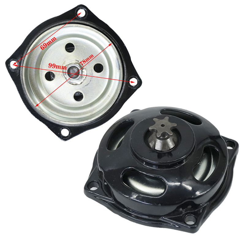 Mini Moto 47cc 49cc T8F grandinė 108 Link pavaros sistemos grandinė su 54T pavarų dėže ir galine žvaigždute tinka Mini Moto Pocket Bike