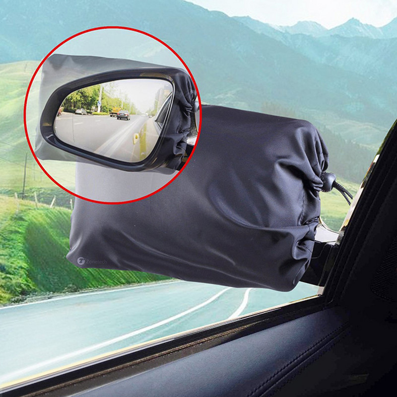 2vnt komplektas Veidrodžio dangtis Automobilio šoninis veidrodėlio dangtis vandeniui atsparus dulkėms automatinis apsauginis galinio vaizdo veidrodėlio apsauginis dangtelis