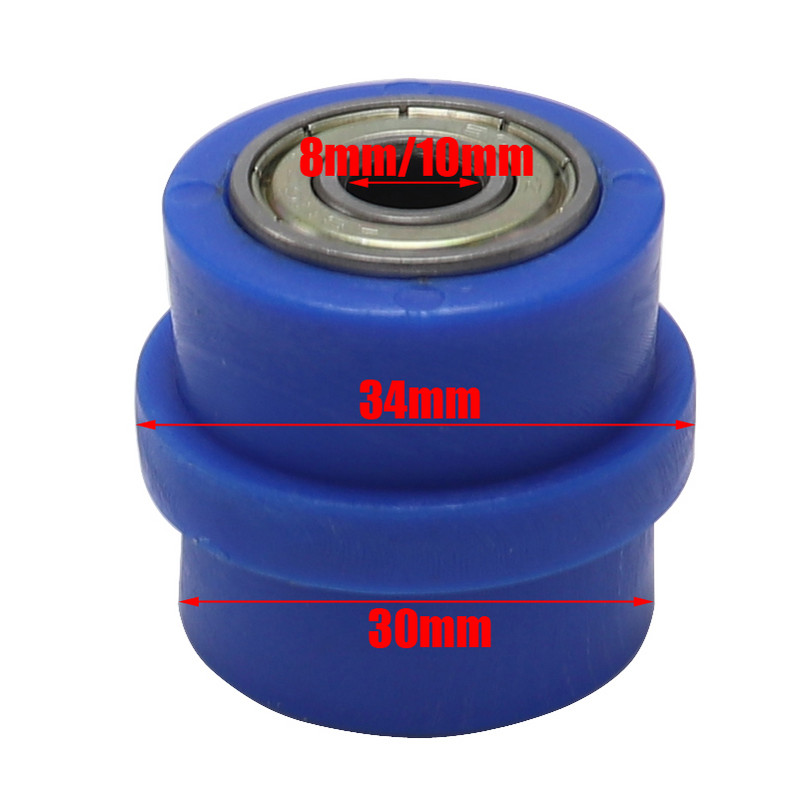 Pavaros grandinės ritinėlio įtempiklio dviračio skriemulio rato slankiklio kreiptuvas gatvės enduro motociklų motokroso ATV CRF CR XR YZ WR 8mm 10mm