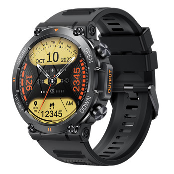 Smartwatch K56PRO 400 mA Ανδρικό Έξυπνο ρολόι καρδιακού ρυθμού, συμβατό με Bluetooth 5.0 Call Fitness Tracker