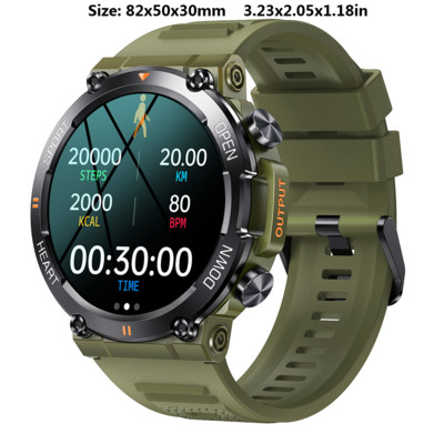 K56PRO 400 mA meeste nutikell südame löögisageduse vererõhu monitor Bluetoothiga ühilduv 5.0 Call Fitness Tracker spordi nutikell