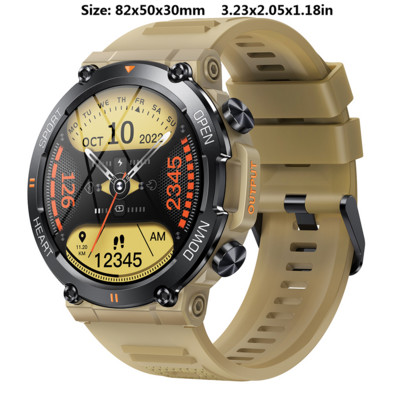 K56PRO 400 mA meeste nutikell südame löögisageduse vererõhu monitor Bluetoothiga ühilduv 5.0 Call Fitness Tracker spordi nutikell