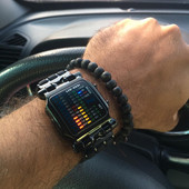 Nauji išmanieji laikrodžiai Vyriški Bluetooth Smartwatch Moteriški Touch Smart Bracelet Fitness Bracelet Connected Watches for Android