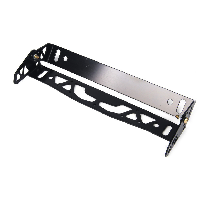 Universalus aliuminio automobilio reguliuojamas besisukantis automobilio valstybinio numerio rėmo laikiklis Tvirtas valstybinių numerių rėmų rėmas automobilio numeriui