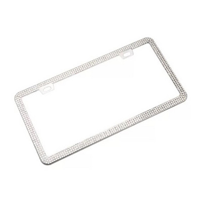 4 värvi USA mudeli numbrimärgi raam Bling Crystal naiste numbrimärgi raam Litsentsikaane hoidik Rhinestone auto juhiloa raam