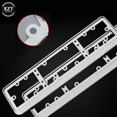 Auto numbrimärgi raam alumiiniumsulamist EU auto numbrimärgi raami numbrimärgi hoidik 2tk