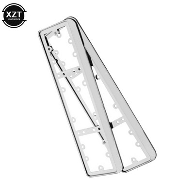 Auto numbrimärgi raam alumiiniumsulamist EU auto numbrimärgi raami numbrimärgi hoidik 2tk