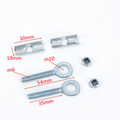 2 τεμ. Εξολκέας εντατήρα αλυσίδας μετάδοσης κίνησης Για 47cc 49cc Mini Motor Pocket Dirt Bike Parts ATV Chains Adjuster Bot Tensioner