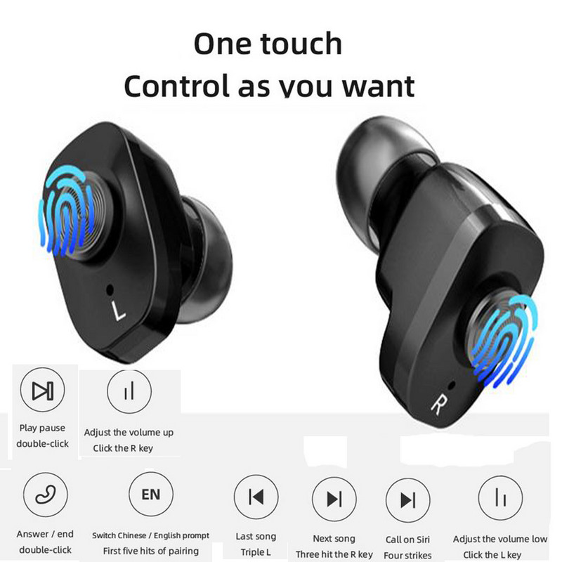 uus N8 nutikas riba juhtmevaba peakomplekt TWS BT ühildub 5.0 peakomplektiga telefon nutikellad kell sobib Ja