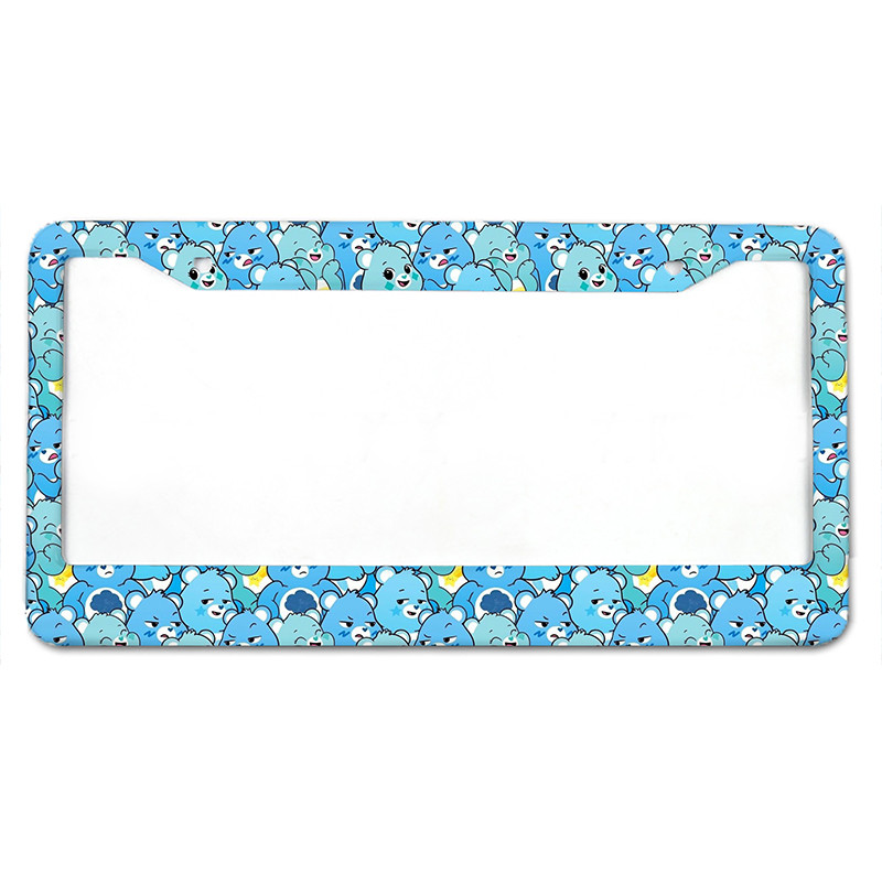 Mitu animesarja Ameerika standardse alumiiniumsulamist auto numbrimärgikatted, autotarvikute veekindlad numbrimärgikatted