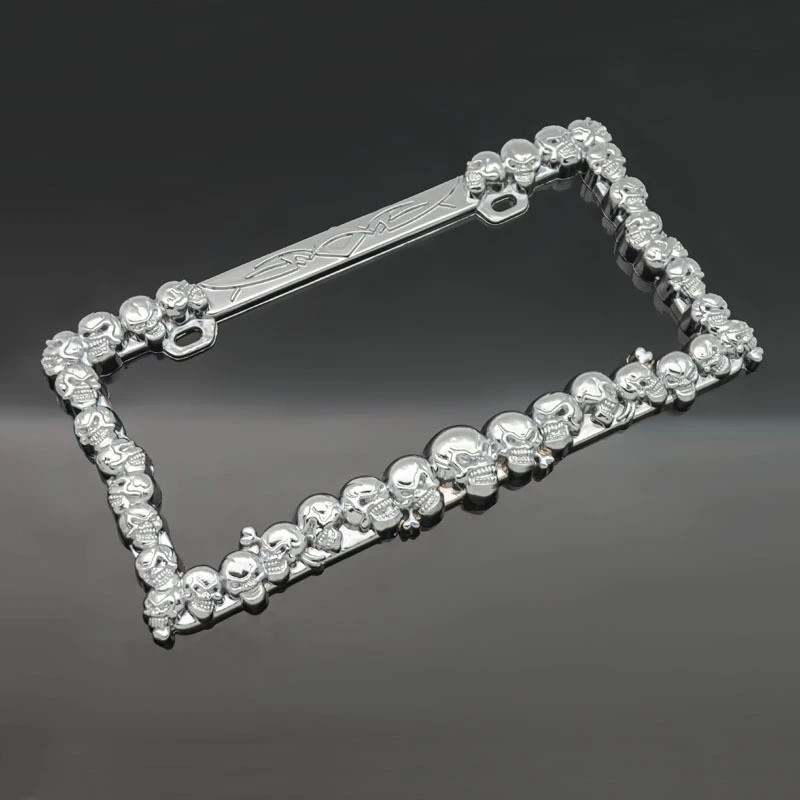 5 numbrimärgi raami stiili Eagle Skull Flame Scorpion plastist numbrimärgi raam, mis sobib USA eeskirjadega