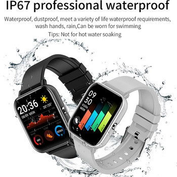 2022 Нов IP67 водоустойчив смарт часовник за жени Прекрасна гривна Монитор на сърдечния ритъм Мониторинг на съня Смарт часовник Connect IOS Android+BOX