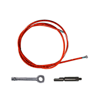 Crveni kabel kabela kvačila gasa Pin bregastog vratila za 66cc 80cc motorizirani bicikl