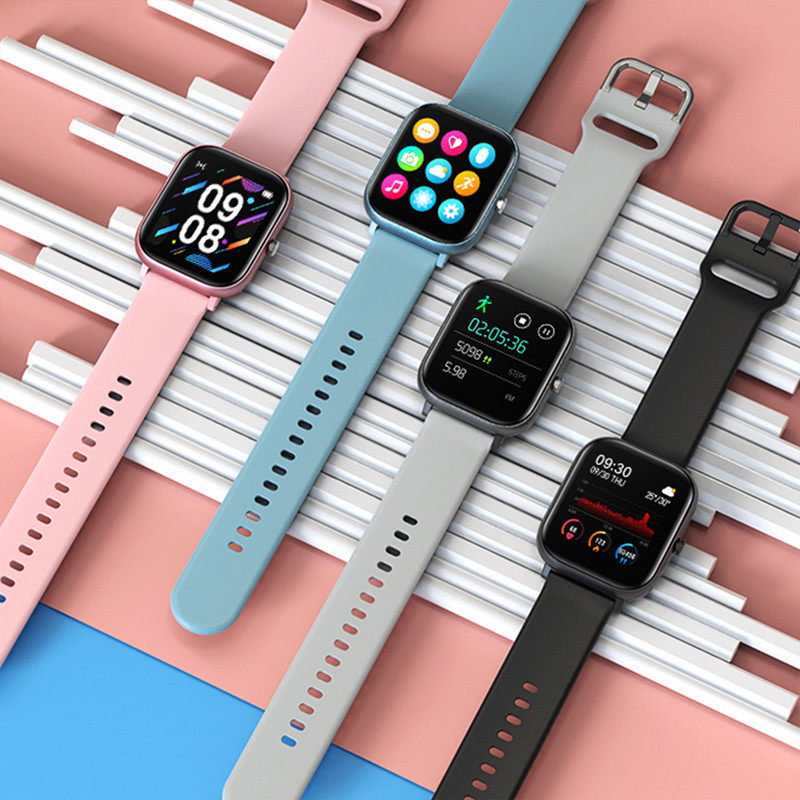 Ceas inteligent de înaltă calitate, rezistent la apă, ceas de 1,4 inci, cu modul multi-sport complet tactil pentru bărbați, monitor de ritm cardiac Fitbit pentru femei