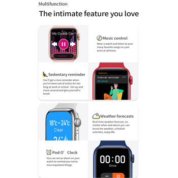 Γνήσιο IWO 14 Watch 8 Pro Smart Watch Series 7 Bluetooth Call 44mm Πιεσόμετρο Smartwatch Ρολόγια για Apple Android