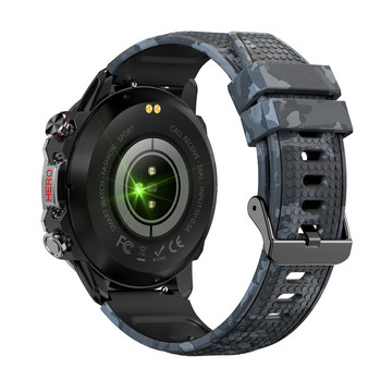 Έξυπνο ρολόι KR10 ανδρικό 2023 BT5.1 1,39 ιντσών Bluetooth Call Sports Modes 450 mah Life Waterproof Health Monitoring Smartwatch