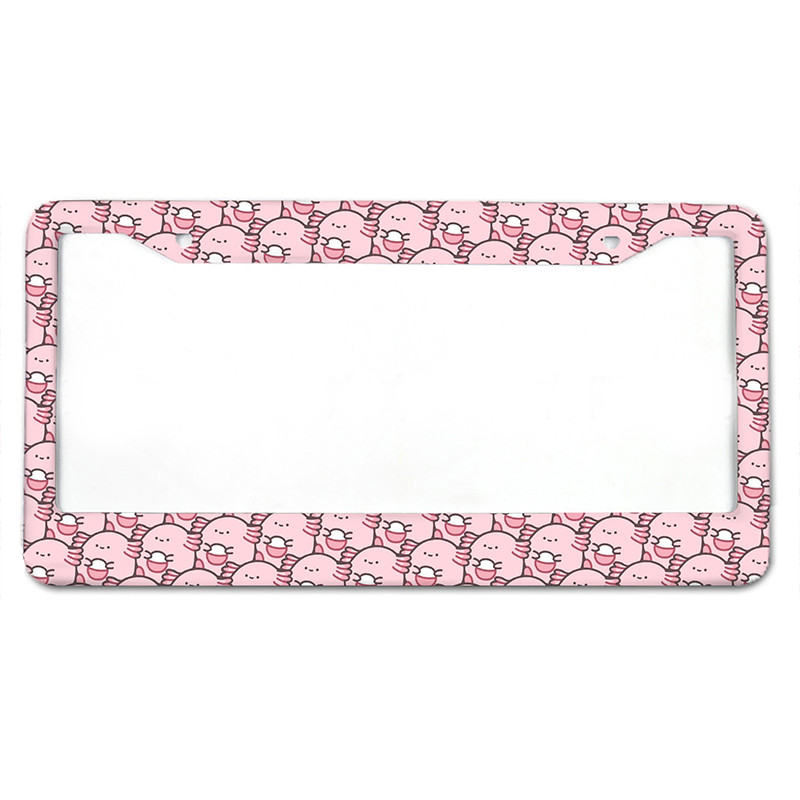 Anime Ghost Destruction seeria Ameerika standardse alumiiniumsulamist auto numbrimärgi kate autotarvikud veekindel litsents