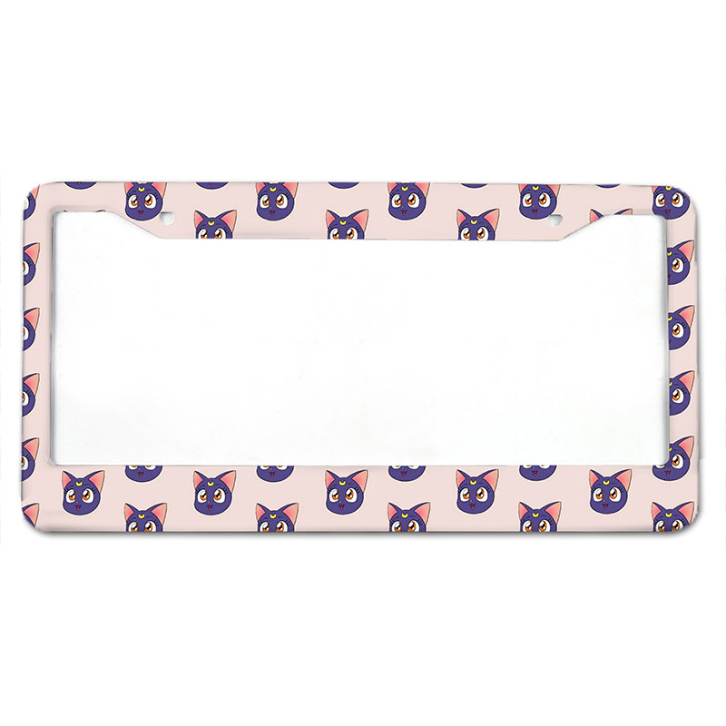 Anime Beauty Girl Sari Ameerika standardse alumiiniumsulamist auto numbrimärgi kate Autotarvikud Veekindel numbrimärgi kate